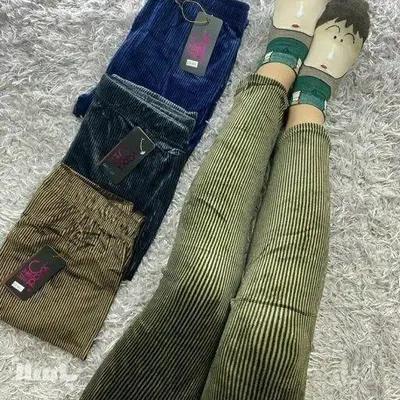 شلوار زنانه مخمل کبریتی فری سایز تا50-154128