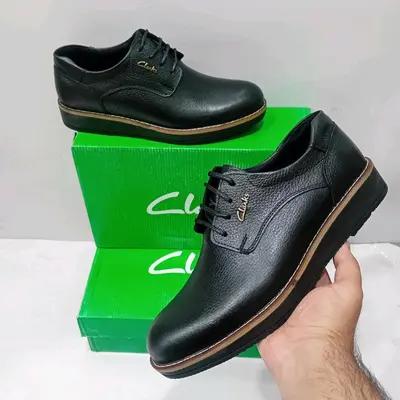 کفش چرم مردانه کار تبریز کلارک
