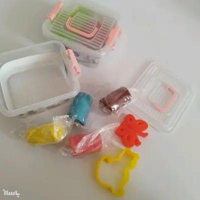 خمیر بازی سطلی درجه یک چهاررنگ-144825