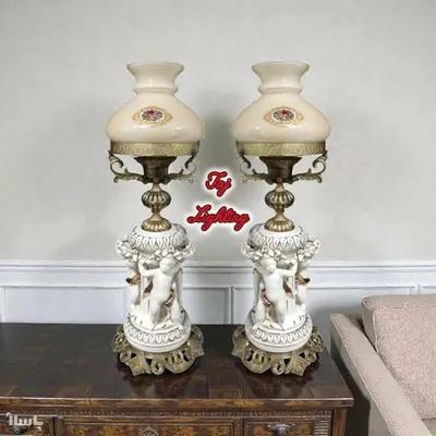 آباژور چراغ رومیزی طرح سه فرشته مدل ایتالیایی(جفت)
