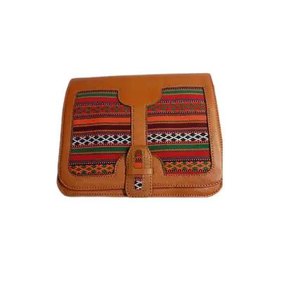کیف دوشی زنانه چرم طبیعی