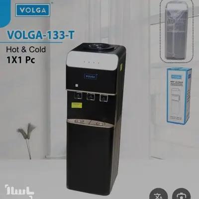 آبسردکن ایستاده ولگا مدل VOLGA-133T | سه شیره، طرح یخچال، رنگ مشکی هزینه ارسال پس کرایه بامشتری