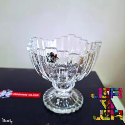 کاسه پایه دار بستنی خوری برلین آجیل خوری دسر خوری 6عددی