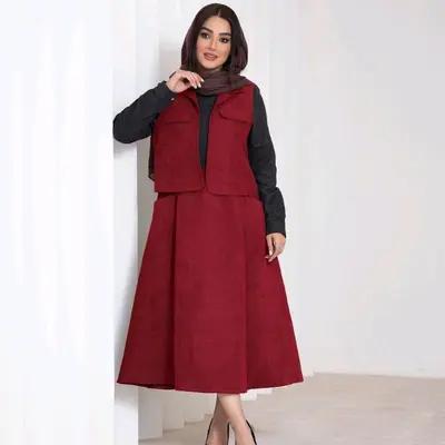 جلیقه و پیراهن پاییزه