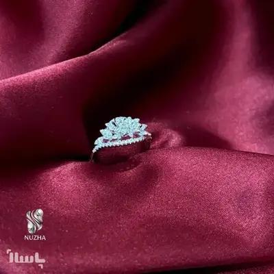انگشترنقره زنانه کدanz1181