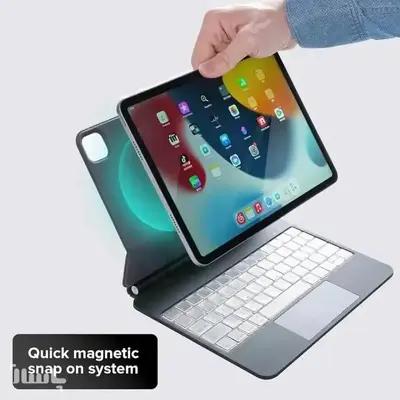 مجیک کیبورد آیپد پرو و ایر 11 و 10.9 اینچی M2 وM3 اورجینال امازون المان (ارسال رایگان