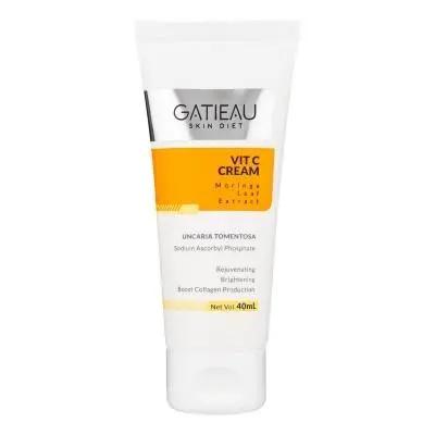 کرم روشن کننده گاتیو مدل ویتامین سی حجم 40 میلی لیتر Gatieau Vitamin C Brightening Cream (40 ml)