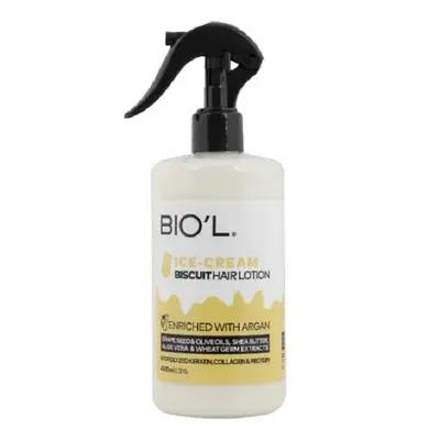 لوسیون مو بیول مدل Ice Cream Biscuit حجم 400 میلی لیتر Biol Hair Lotion, Ice Cream Biscuit Model, 400 ml