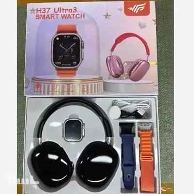 پک دوکاره ساعت و هدفون Ultra 3 با بهترین قیمت بازار