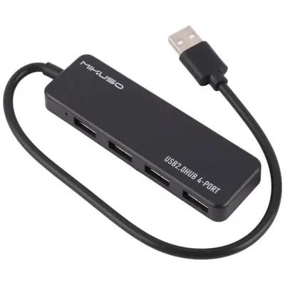 هاب 4 پورت USB 2.0 میکاسو HUB-010 طول 30 سانتی متر