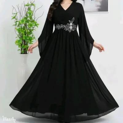 پیراهن مهمانی زنانه حریر مدل مجلسی حریر