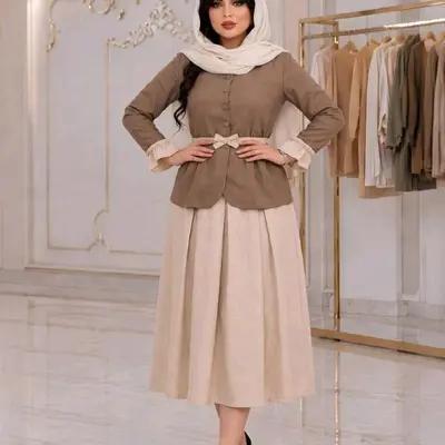 شومیز دامن سوسن ارسال زمانبر بزایاق