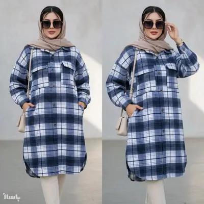 مانتو پشمی بلند زنانه