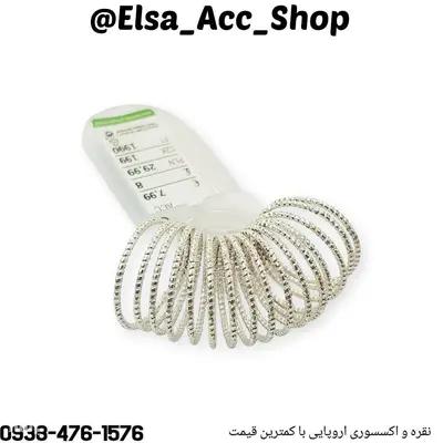 انگشتر نقره ای فنری ، کار فوق العاده زیبا و ترند