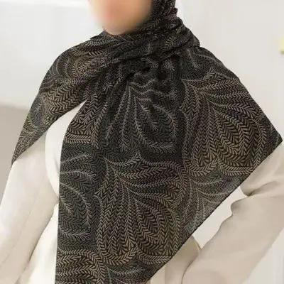 روسری نخی اسپان مشکی مناسب محرم