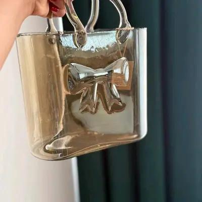 گلدان شیشه ای سایز بزرگ