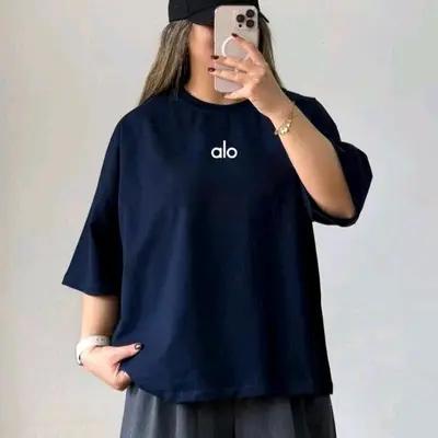 تیشرت باکسی مدل alo