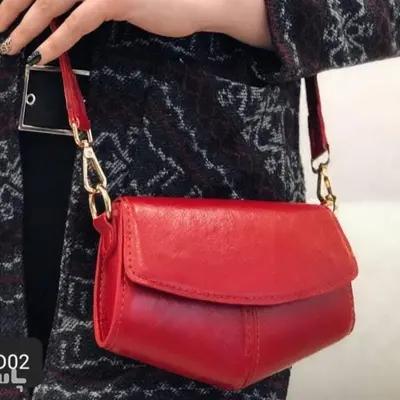 کیف دوشی زنانه چرم طبیعی