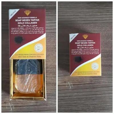 صابون تریاک کلاژن طلایی اصل، مدل Negen Taryak Gold Collagen