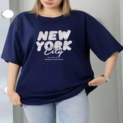 تیشرت باکسی مدل NEWYORK