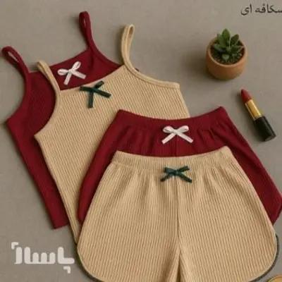 ست تاپ شلوارک دخترانه-158952