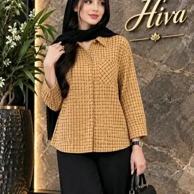 شومیز شیک چهارخونه وارداتی