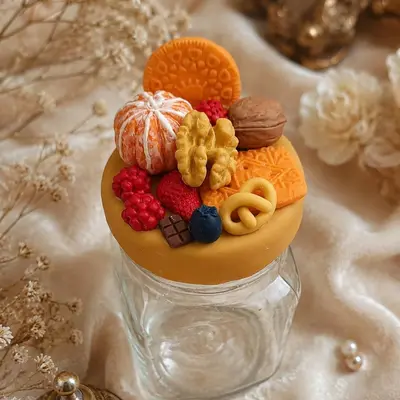 بانکه شیشه ای کندی نارنگی