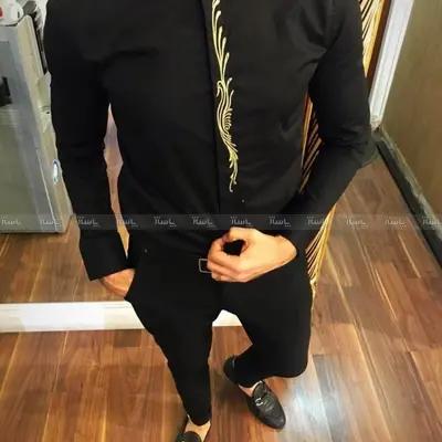 پیراهن مردانه طرح قو