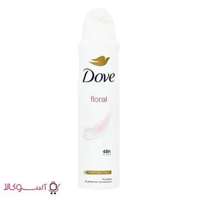 اسپری ضدتعریق زنانه داو مدل Floral حجم 250 میل