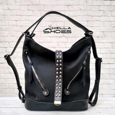 کیف زنانه چرم مدل دو حالته سایز بزرگ-105956