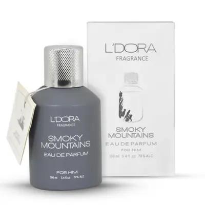 ادوپرفیوم مردانه مدل SMOKY MOUNTAINS لدورا فرگرنس 100 میلی‌لیتر
