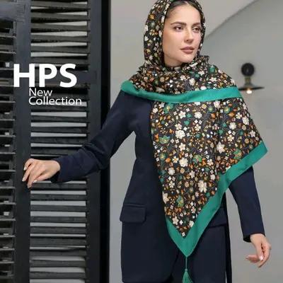 روسری نخی بهاره قواره 140 طرح لیندا