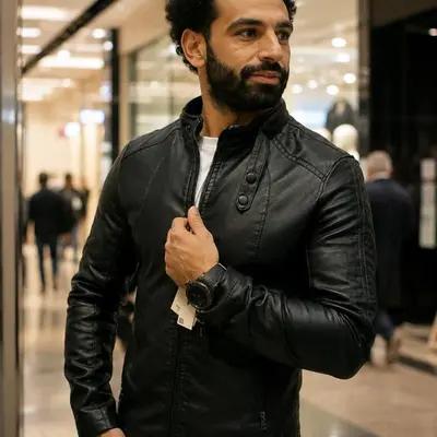 کاپشن چرم مردانه شیک و‌جذاب