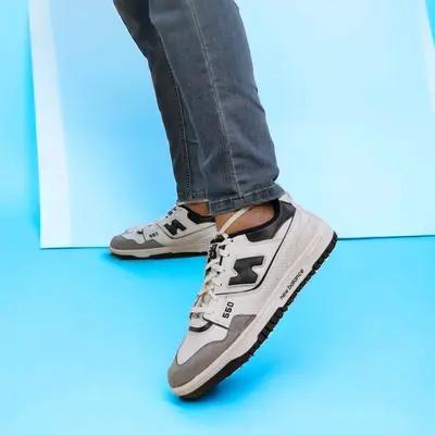 کفس کتانی مردانه چرمی نیوبالانس 550