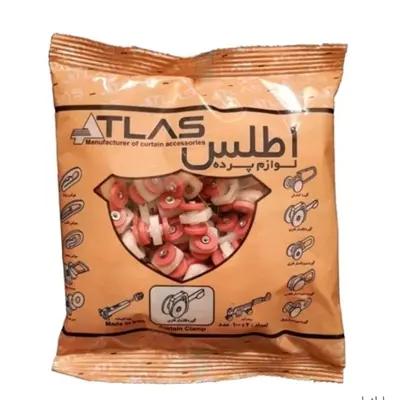 گیره پرده مدل قلابدار بسته 100 عددی