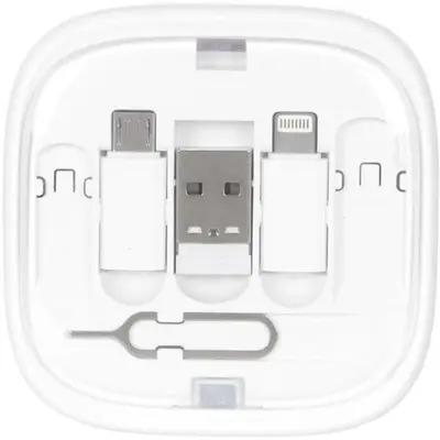 کیت کابل و مبدل چندمنظوره پرووان مدل PCK005 سفید