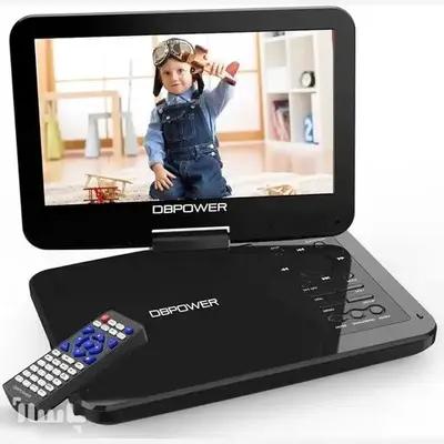 پخش کننده DVD برند DBPOWER با مانیتور/ شارژی .برقی وفندکی خودرو اورجینال امازون المان