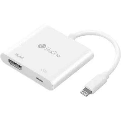 مبدل Lightning به HDMI پرووان مدل PHU550 سفید
