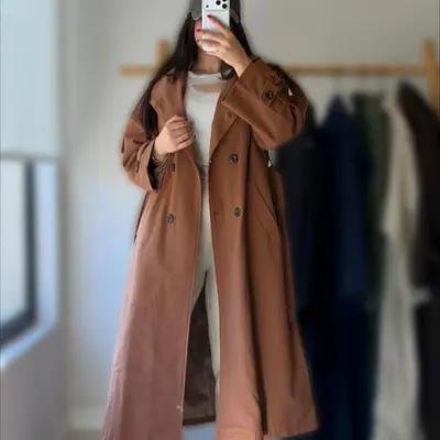 ترنچ کت کتان زارا