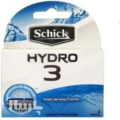تیغ یدک خودتراش مردانه 3 تیغه شیک مدل Schick HYDRO 3 بسته 4 عددی