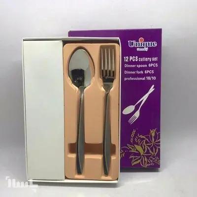 قاشق و چنگال 12 عددی یونیک اصل آلمان