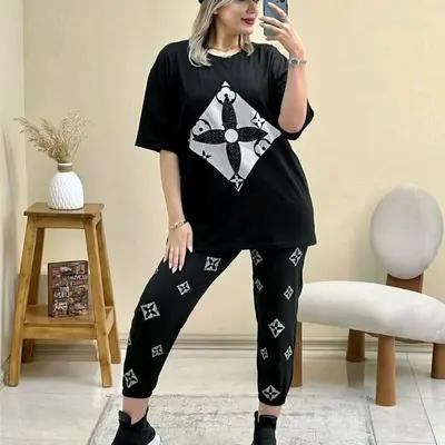 ست تیشرت شلوار دخترانه و زنانه