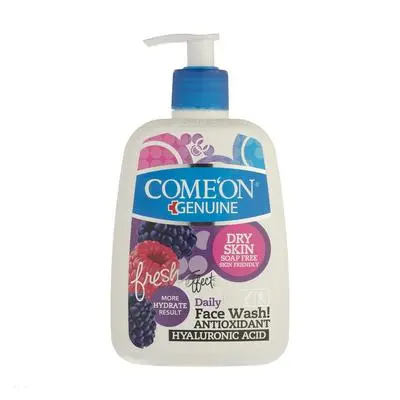 ژل شست‌وشوی صورت کامان مدل DRY حجم 500 میلی‌لیتر پوست خشک Comeon Facial Cleansing Gel (Dry Skin) – 500 ml