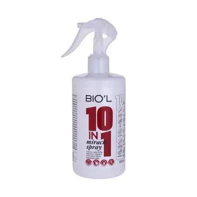 ماسک نرم‌کننده مو بیول مدل 10IN1 مناسب برای موهای مجعد و خشک حجم 400 میلی‌لیتر Biol 10-in-1 Hair Softening Mask for Curly and Dry Hair – 400 ml