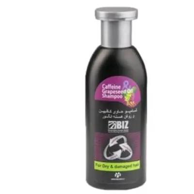 شامپو کافئین و روغن هسته انگور