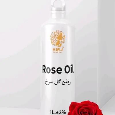 روغن گل سرخ رز برند HMJ گرید A+++ موضعی حجم 1 لیتر