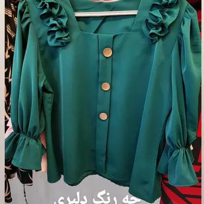 شومیز زنانه سبز