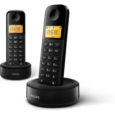 تلفن بی سیم دو گوشی فیلیپس مدل D160 Duo