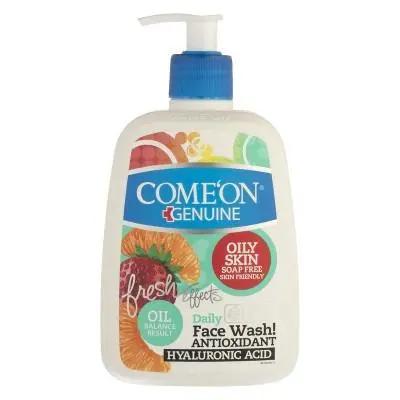 ژل شست‌وشوی صورت کامان مدل Oily حجم 500 میلی‌لیتر پوست چرب Comeon Facial Wash Gel for Oily Skin – 500 ml
